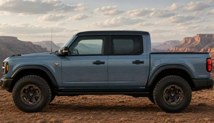 Ford Bronco pick up perfil