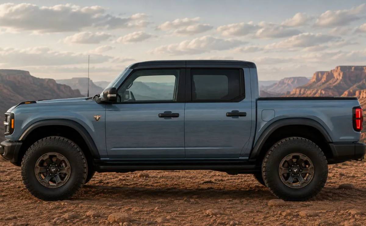 Ford Bronco pick up perfil