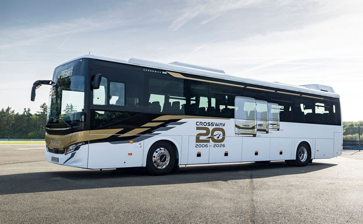 Este modelo de IVECO recorrió más de 500 km en pruebas en ruta 1 Las pruebas del Iveco Crossway Low Entry ELEC