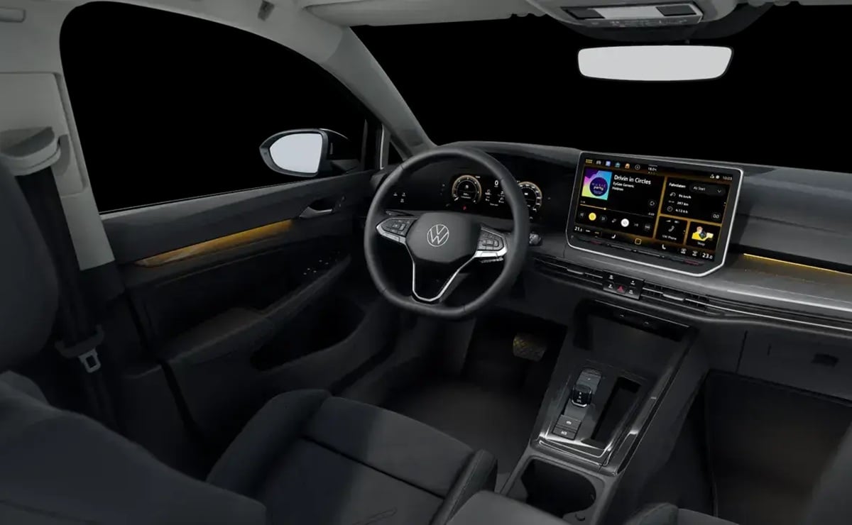 Volkswagen actualizó el Golf con nuevo motor y gran relación potencia-consumo 2 Interior Volkswagen Golf Hybrid
