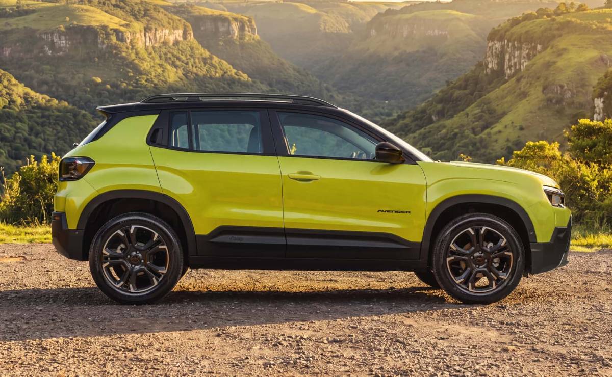 Jeep Avenger 2027 Limited perfil