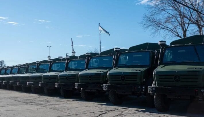 Unimog U-4000, los nuevos camiones para el Ejército