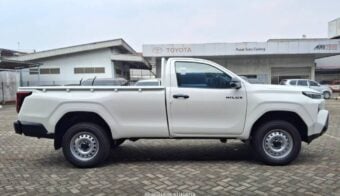 Nueva Toyota Hilux cabina simple perfil 1