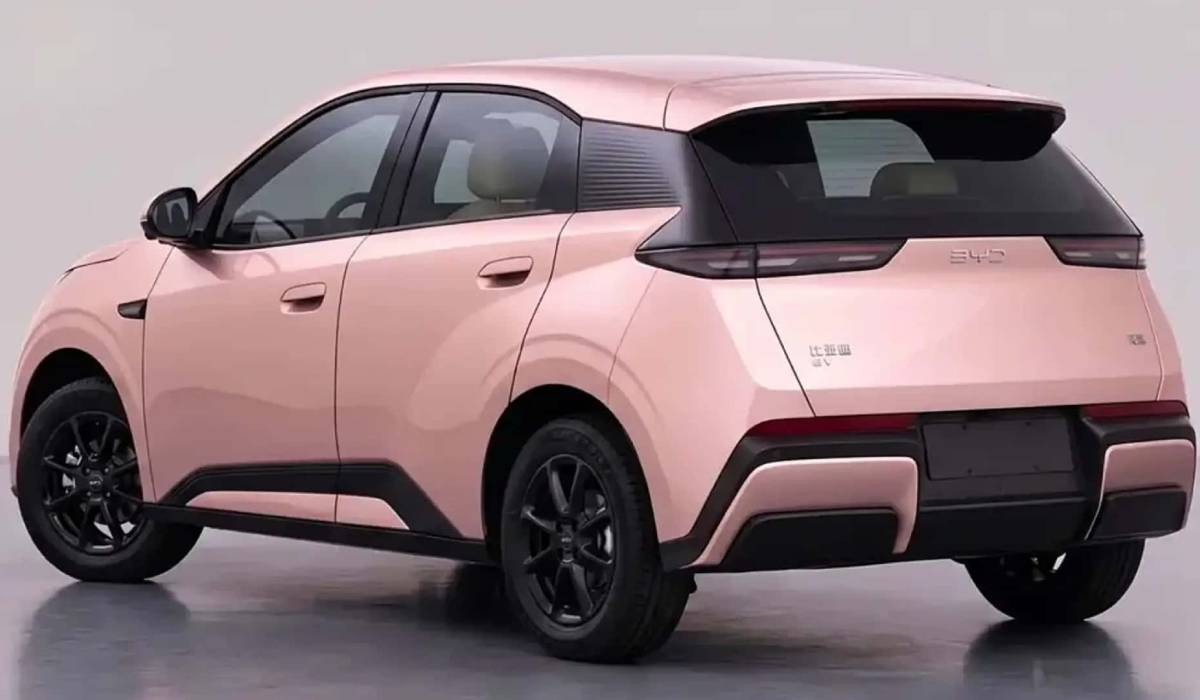 Nuevo BYD Dolphin Mini trasera