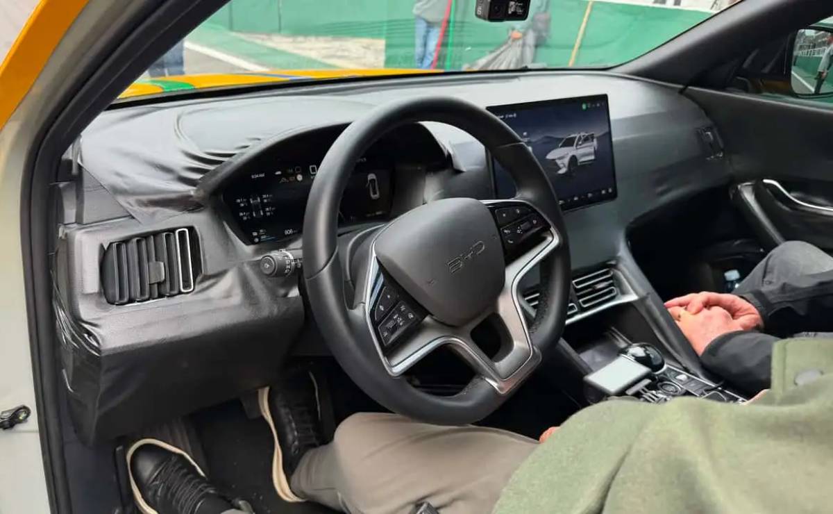 Pick up BYD Mako interior