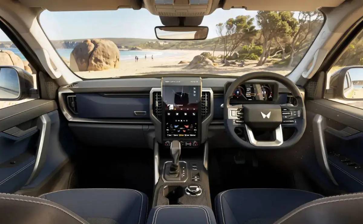 Pick up Mahindra Scorpio Lifestyler interior