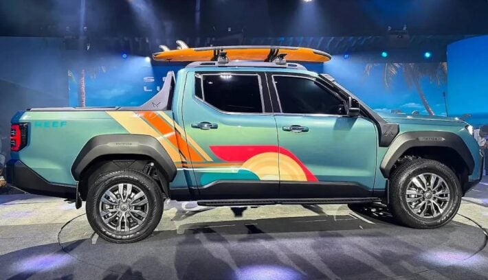 Pick up Mahindra Scorpio Lifestyler perfil