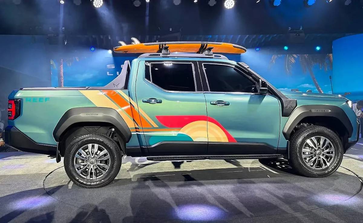Pick up Mahindra Scorpio Lifestyler perfil