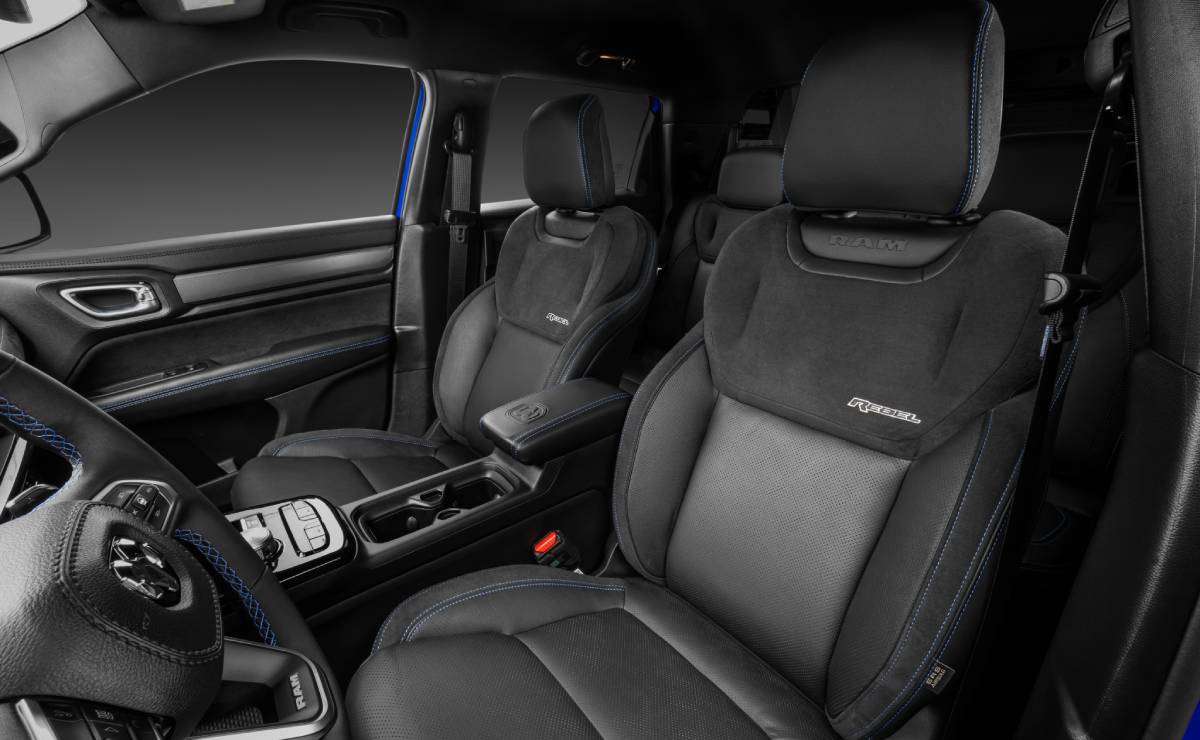 RAM Rampage Rebel Ignition interior