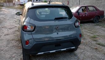 Renault Kwid 2027 trasera