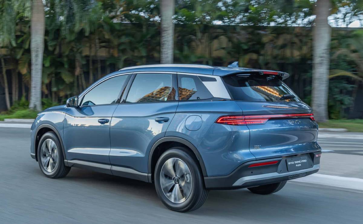 SUV BYD Song Pro 2027 accion trasera