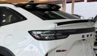 SUV Haval H6 GT teaser