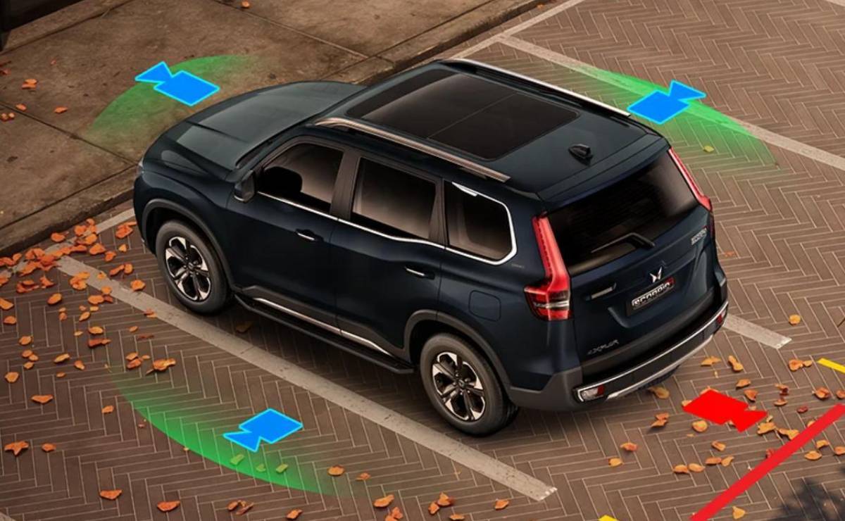 SUV Mahindra Scorpio N Camara de 540 grados