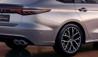 Sedan Chery Arrizo 8 2027 teaser