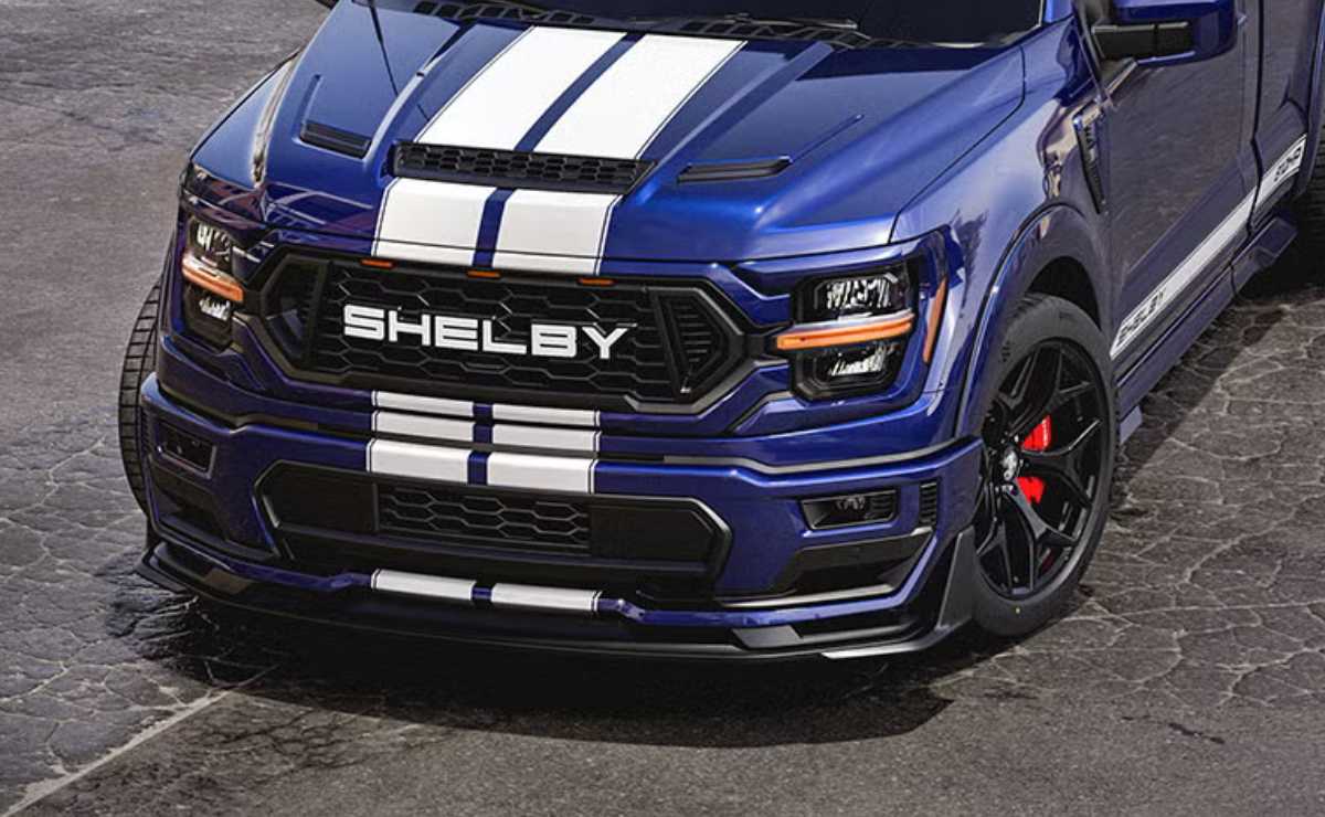 Cabina simple, motor V8 y más de 800 caballos: así es la nueva pick up deportiva que impacta con su diseño 7 Shelby F 150 Super Snake Sport 1