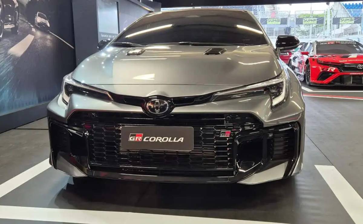 Toyota confirmó el Corolla más deportivo para la región: nuevo diseño y 304 CV 6 Toyota GR Corolla trompa 1