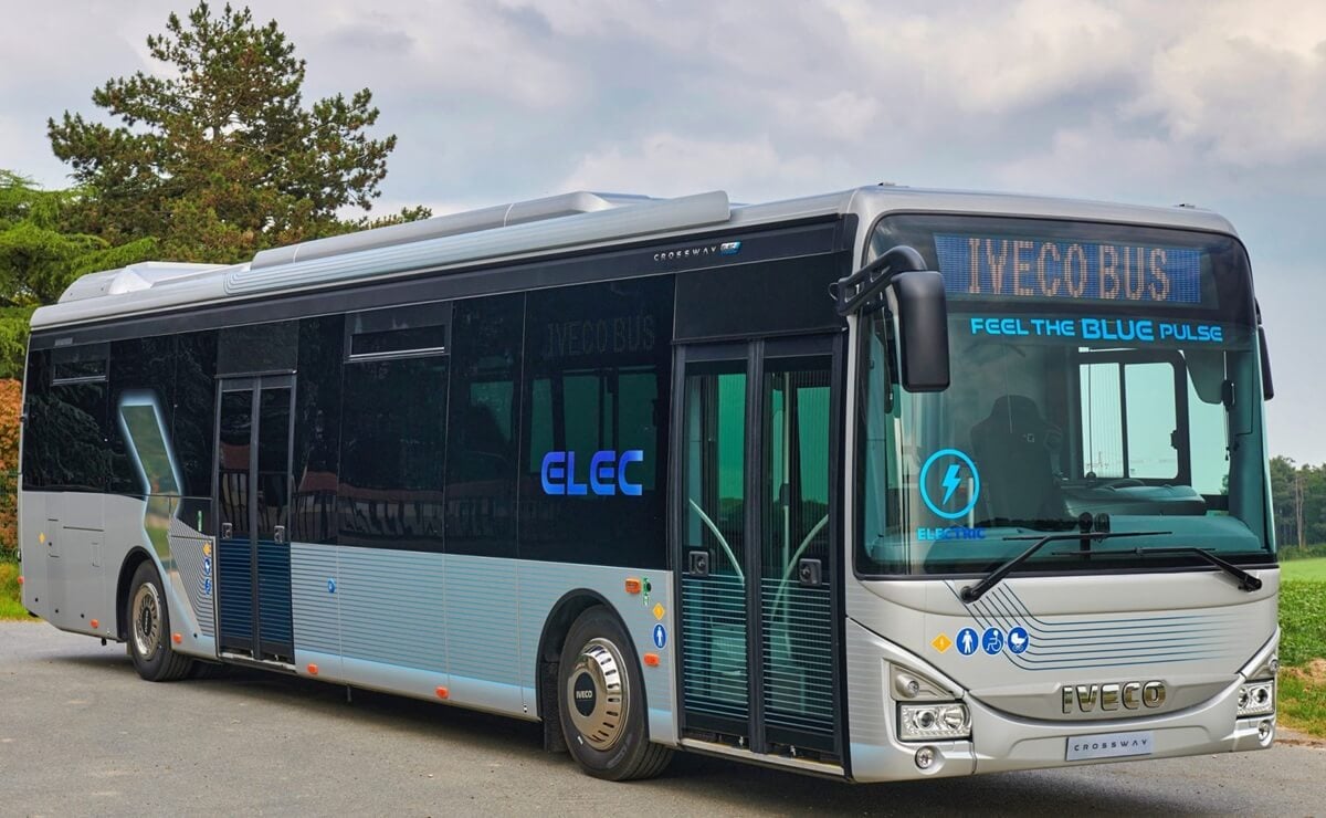Este modelo de IVECO recorrió más de 500 km en pruebas en ruta 2 Un Iveco Bus Crossway
