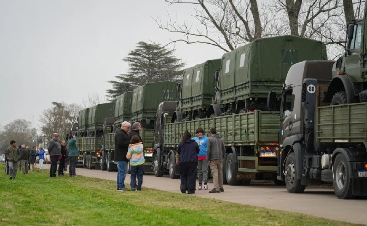 El Ejército Argentino refuerza su flota con la llegada de estos camiones 2 Unimog U 4000 de Mercedes Benz