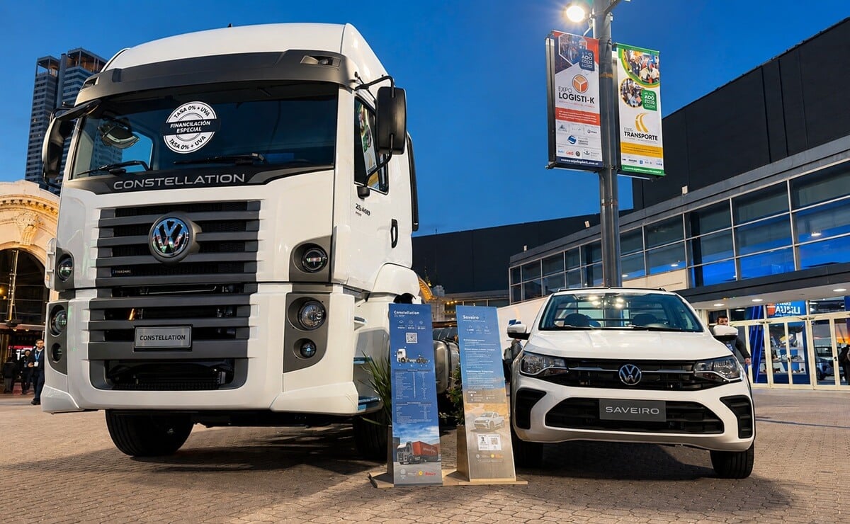 Volkswagen exhibe su gama de vehículos comerciales en Expotransporte 2026 2 VW SaveiroConstellation