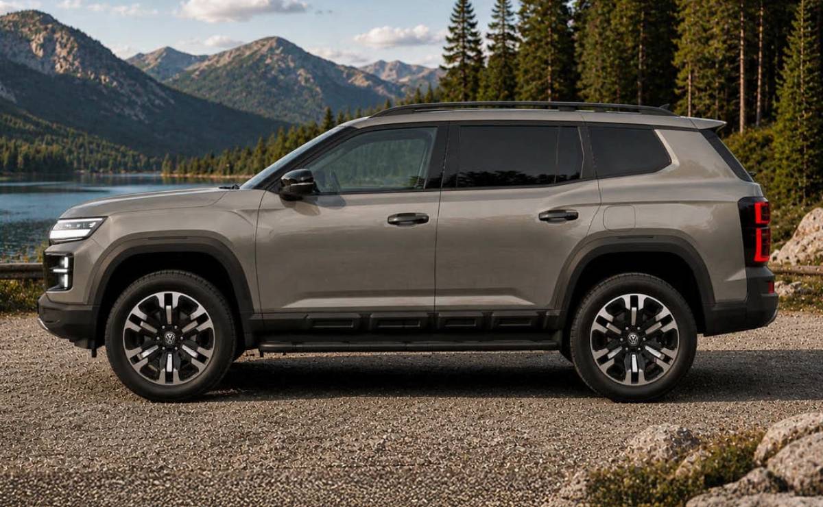 Volkswagen prepara un SUV de siete asientos con más de 470 CV para competir contra Toyota SW4 1 Volkswagen Atacama perfil