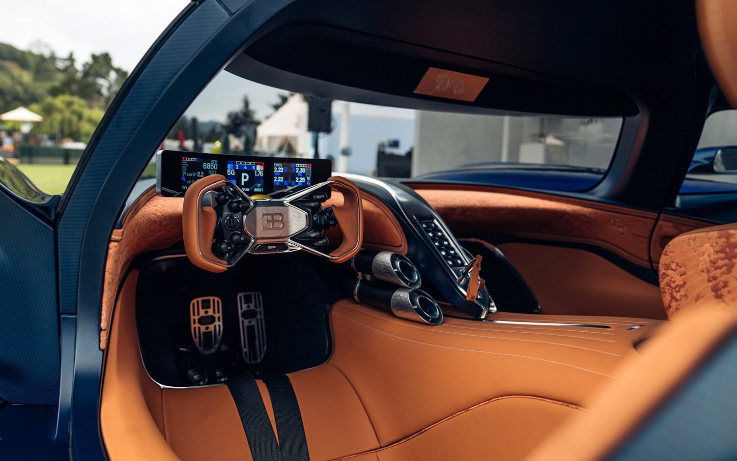 bugatti destrier debut en the quail