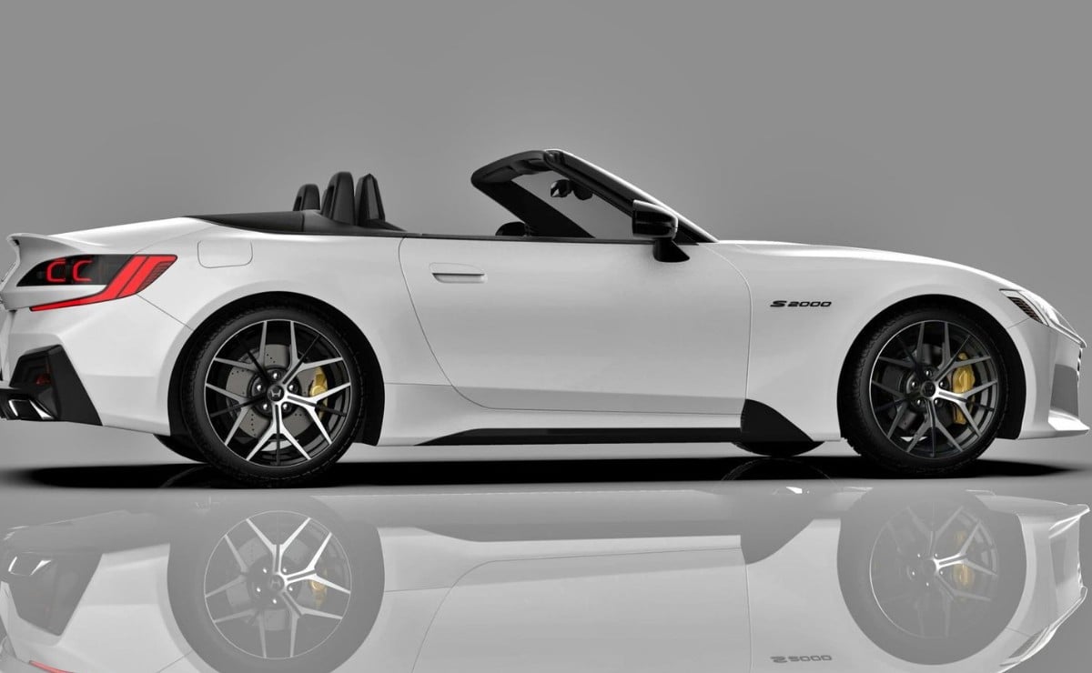 Con este diseño, el Honda S2000 de 2026 es un acertado deportivo con mayor tamañ