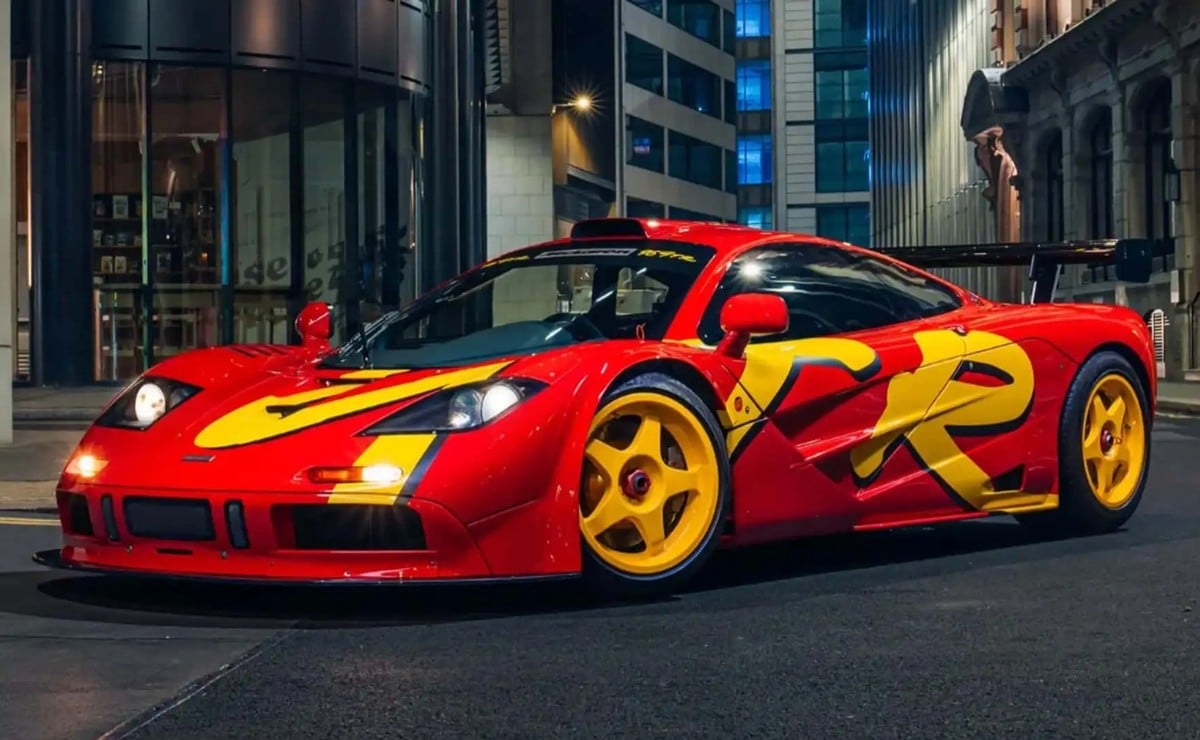 McLaren F1 GTR Pop Art vendido por USD 34,6 millones