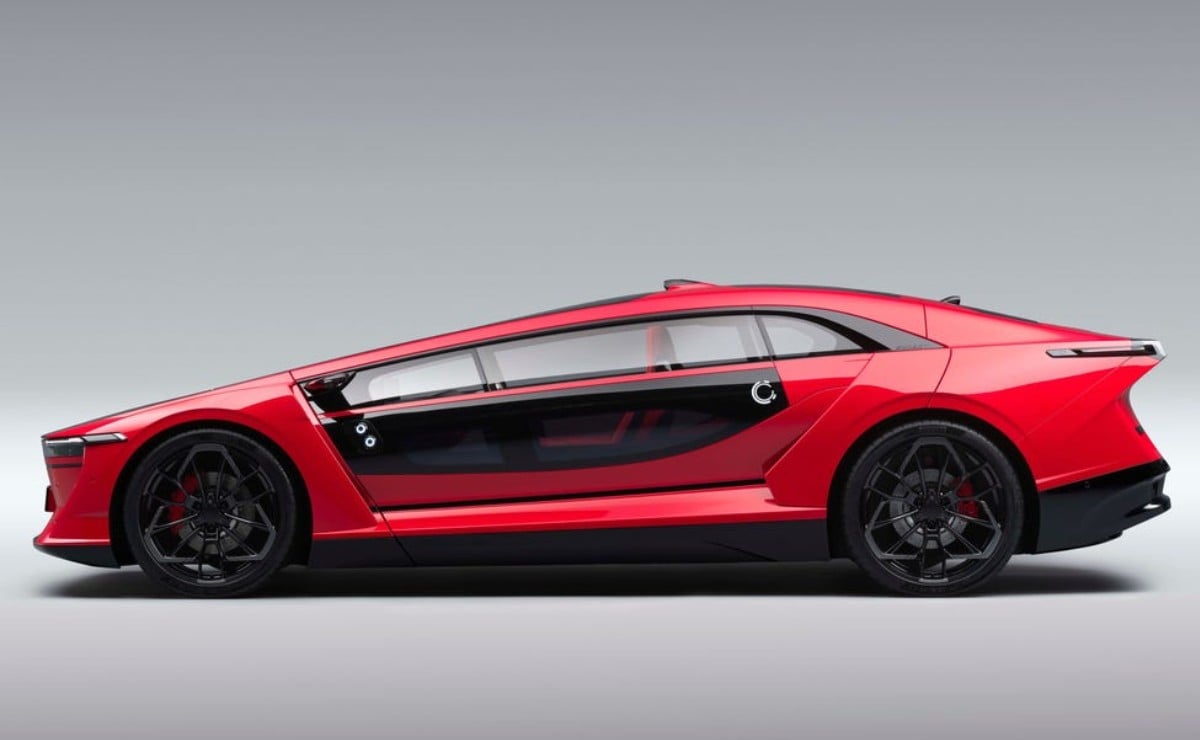 850 hp, puertas gaviota y pantalla de 48: el eléctrico saudí que quiere destronar al Tesla