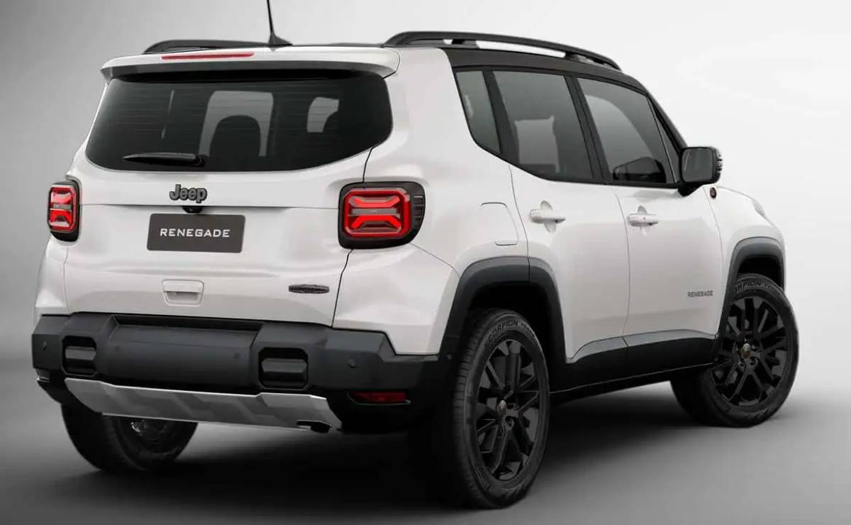 Jeep Renegade 85 Anos trasera