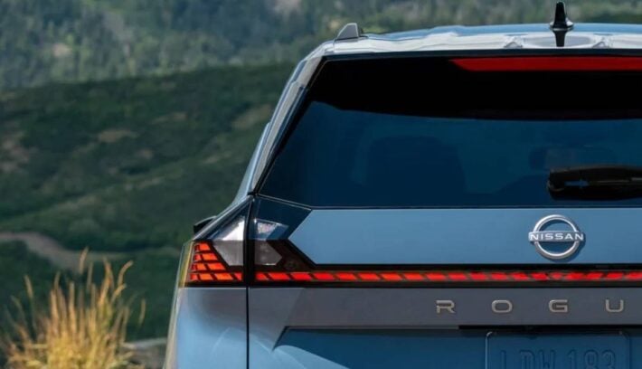 Nissan Rogue Hybrid 2027 teaser