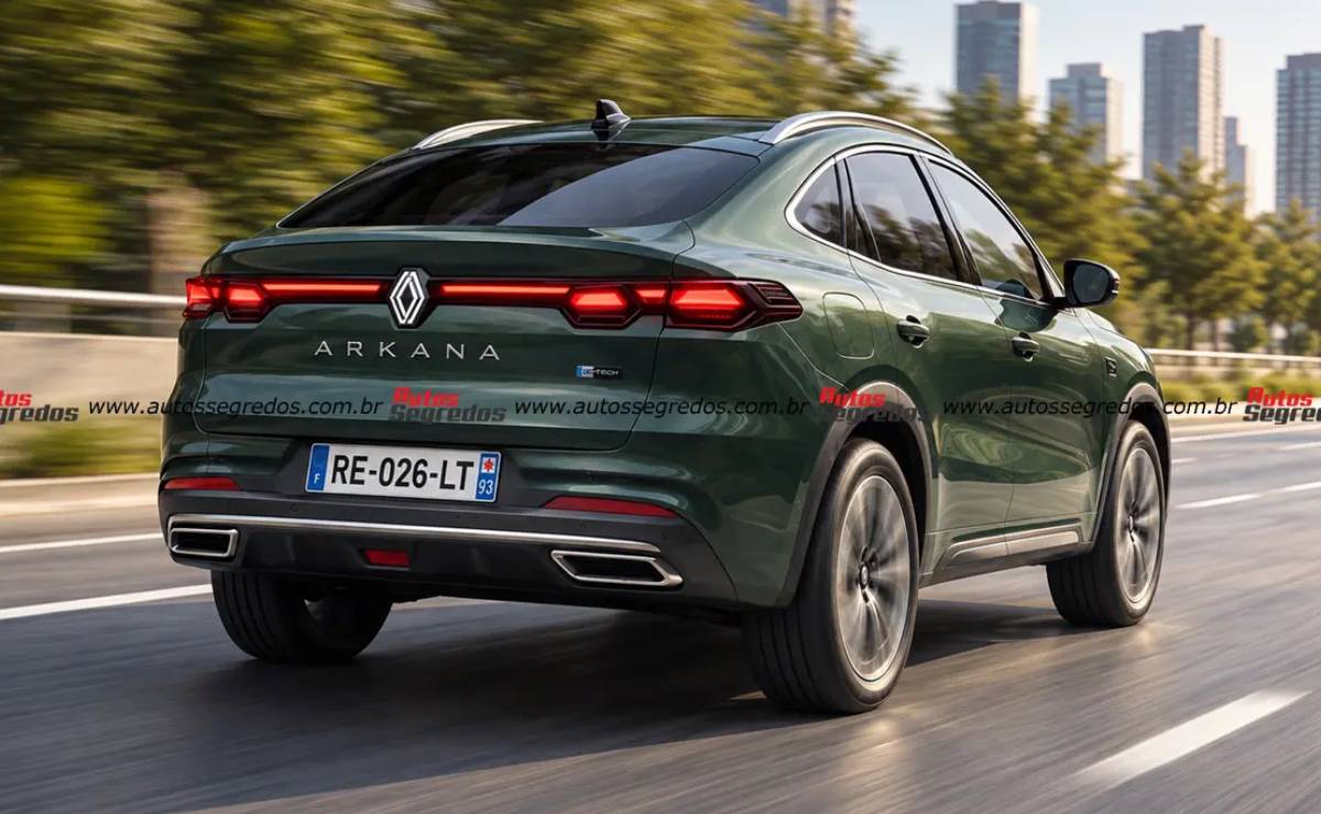 Nuevo Renault Arkana trasera