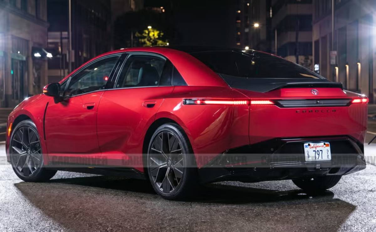Nuevo Toyota Corolla 2028 trasera