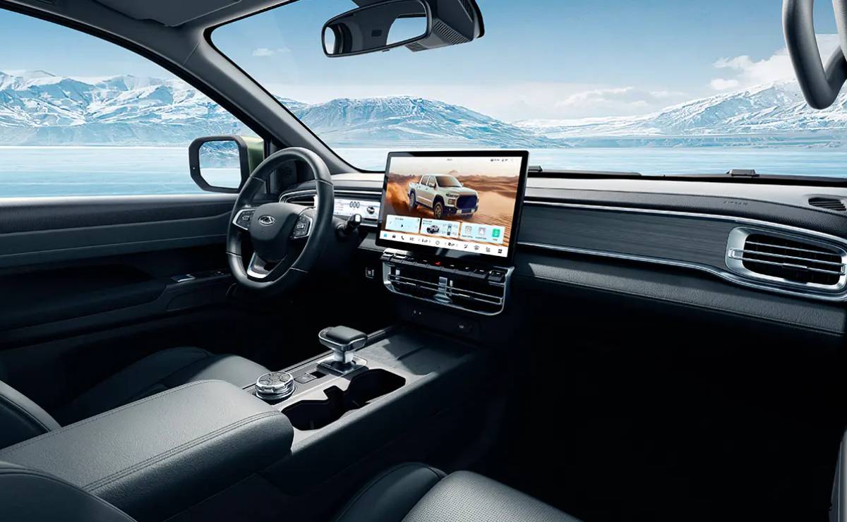 Pick up Chery Himla interior 3