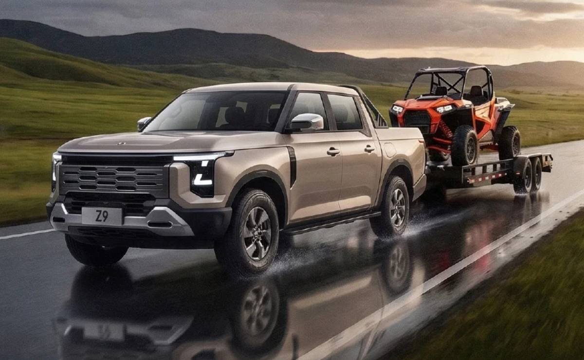 La pick up rival de Toyota Hilux con motor diésel de 190 HP, 500 Nm y más de una tonelada de carga 6 Pick up Dongfeng Z9 Diesel accion