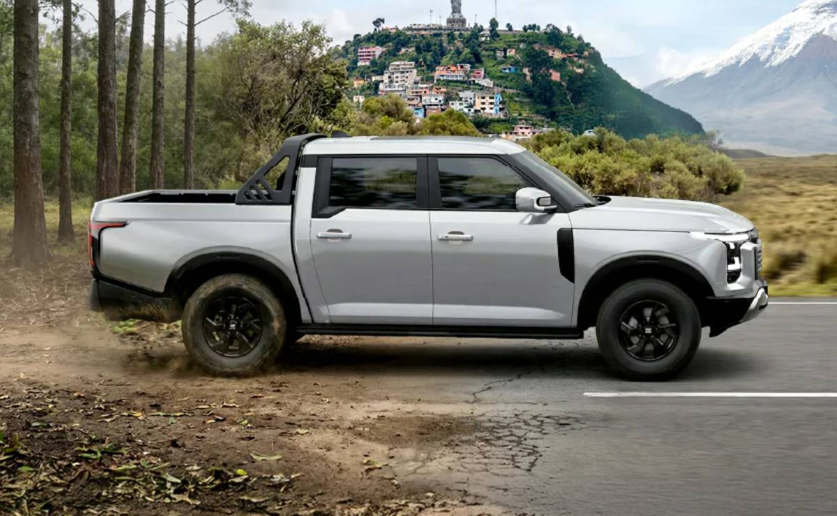 La pick up rival de Toyota Hilux con motor diésel de 190 HP, 500 Nm y más de una tonelada de carga 5 Pick up Dongfeng Z9 Diesel perfil 1