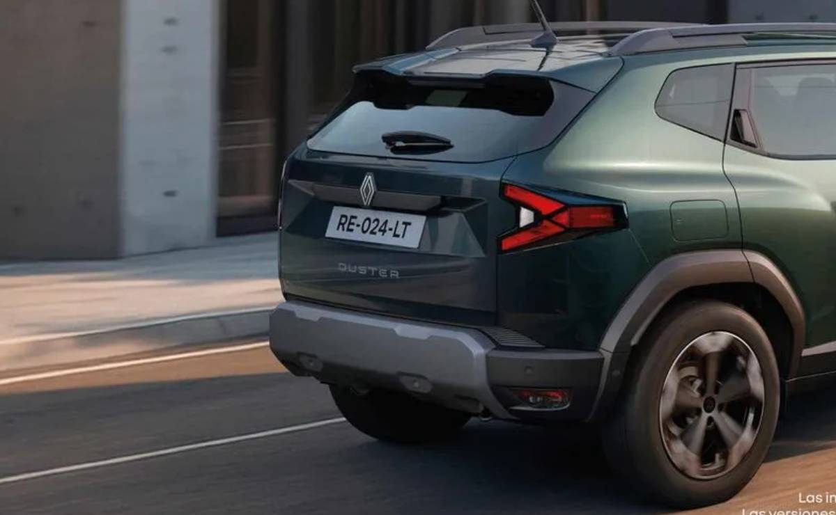 Renault Duster Hybrid E Tech trasera