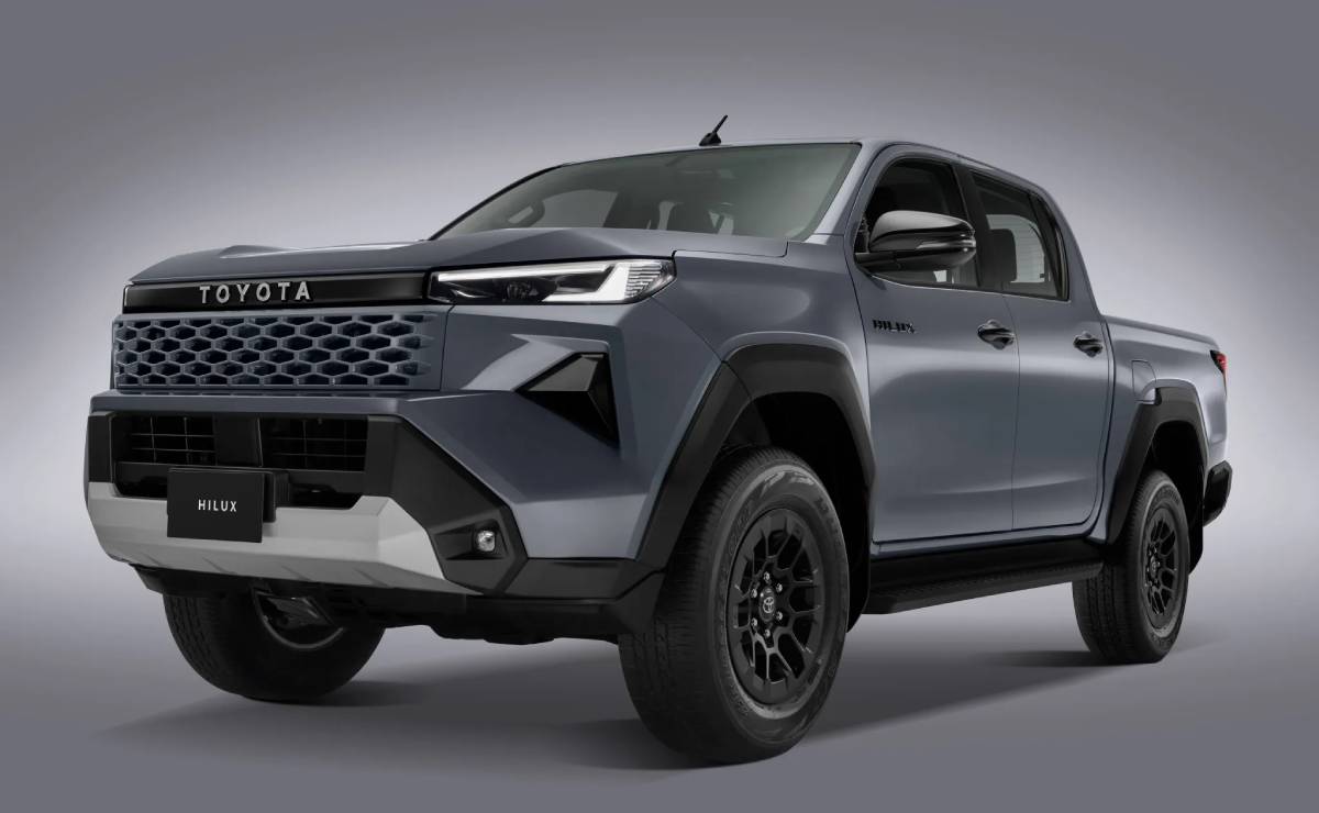 Toyota Hilux 2027: la pick up estrena diseño, motor híbrido y más equipamiento 3 Toyota Hilux 2027 frente 1 1