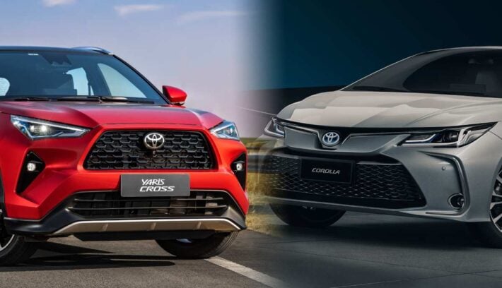 Toyota Yaris Cross vs Corolla