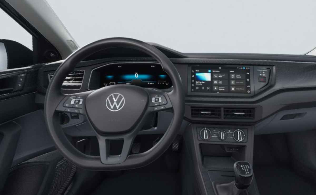 Volkswagen Virtus Sense Interior