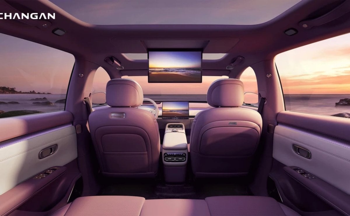 Vista trasera del Changan Nevo Q06