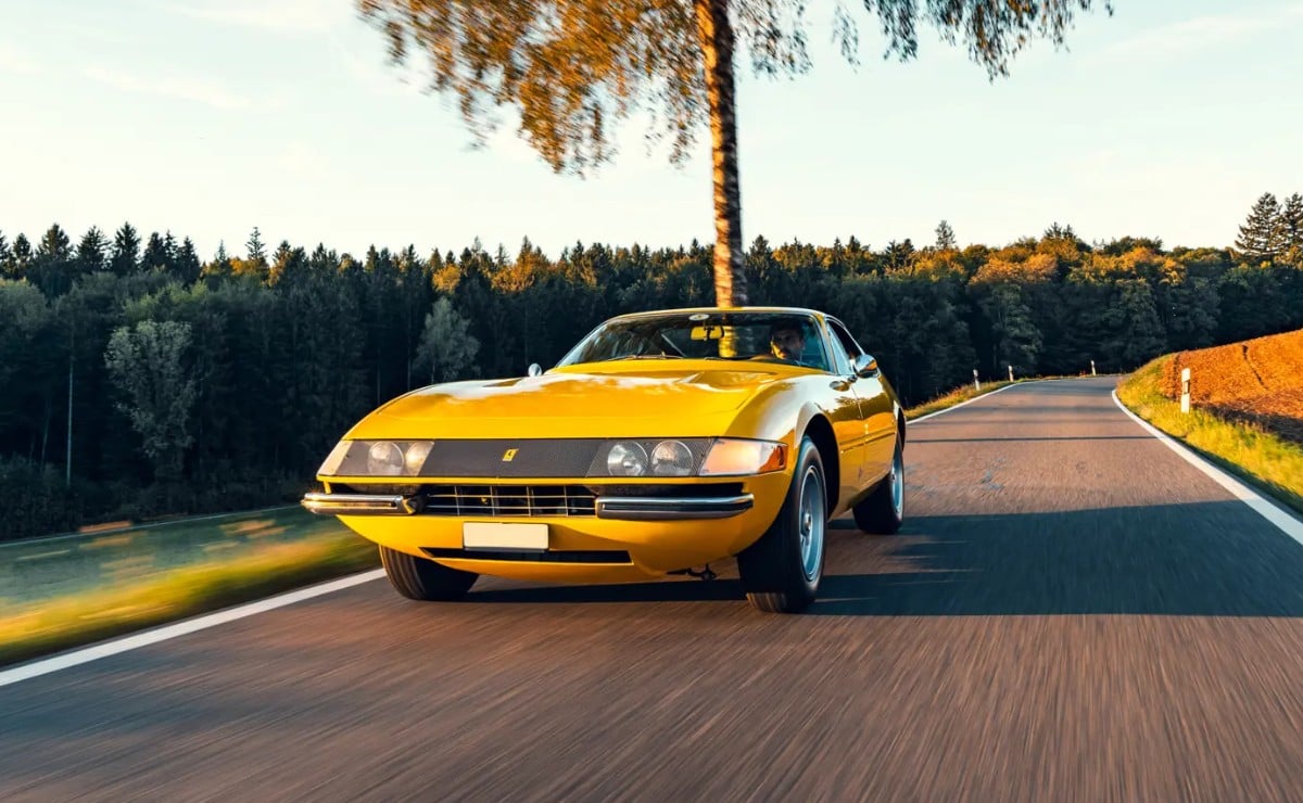ferrari daytona 1970 con v12 original a