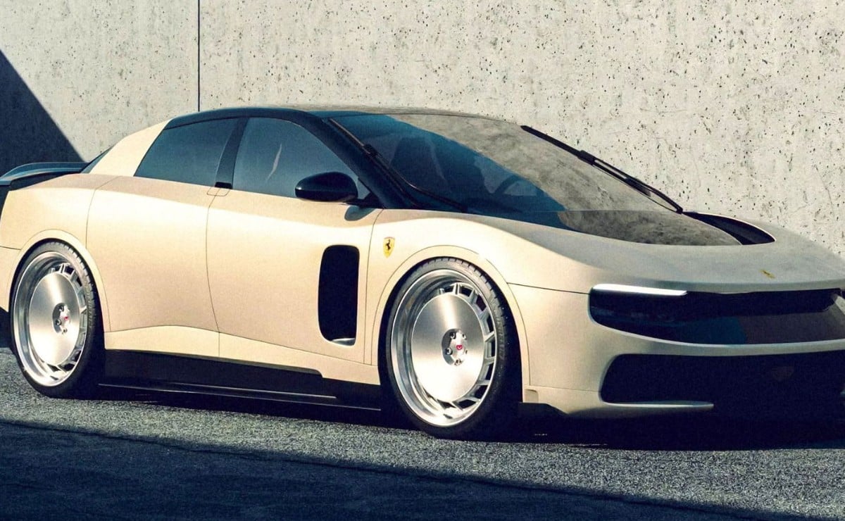 ferrari luce unas llantas vossen le camb 1