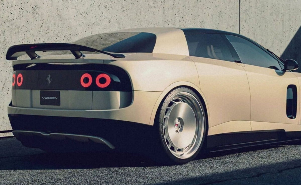 Ferrari Luce: unas llantas Vossen le cambian la cara sin tocar el motor