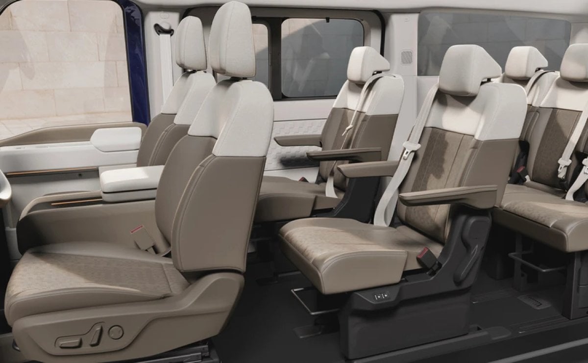 Una marca lanza una nueva Van: eléctrica, con alta capacidad y muy versátil 4 kia pv74