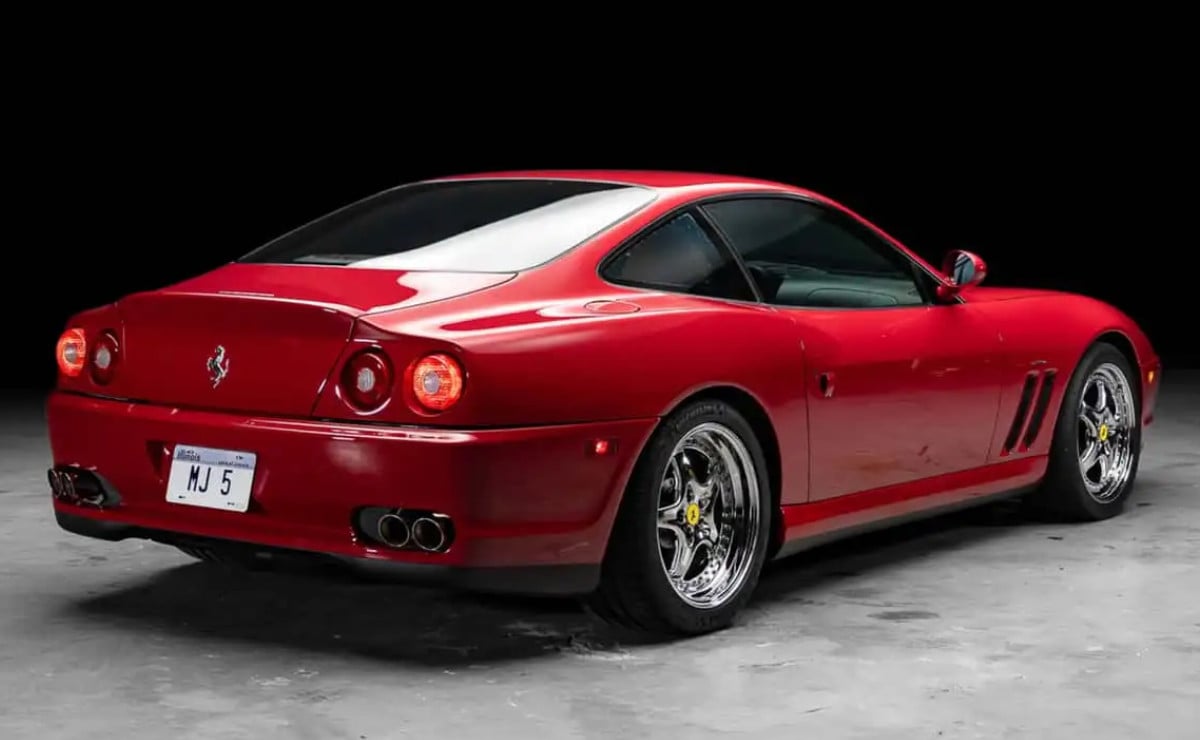 La Ferrari perdida de Michael Jordan sale a subasta 4 la ferrari perdida de michael jordan sal 1