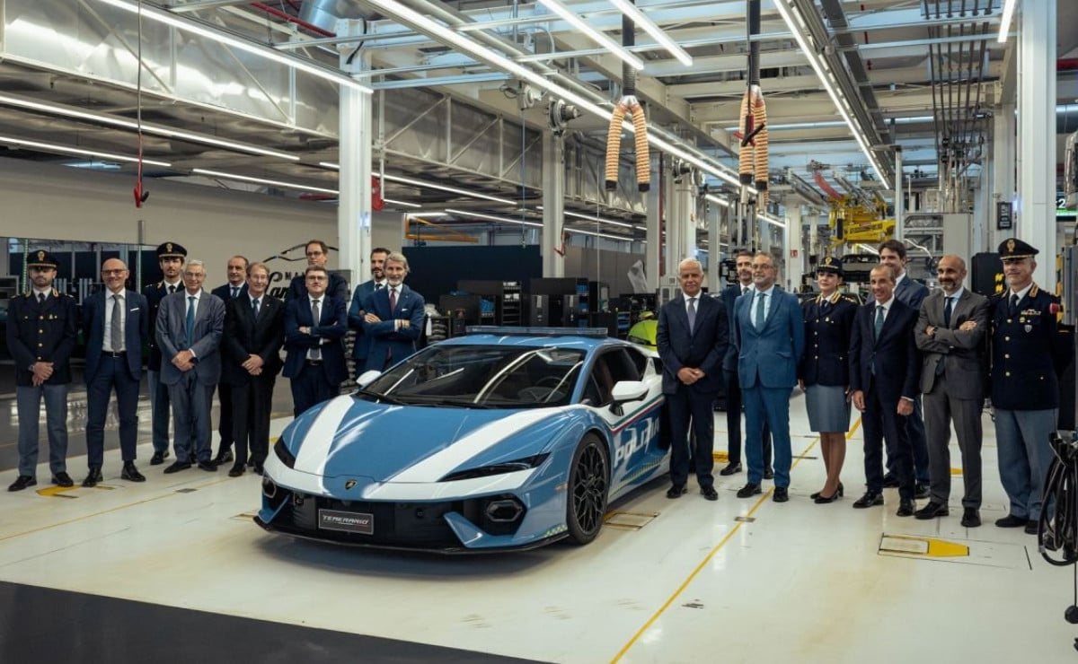 lamborghini temerario polizia el h brido