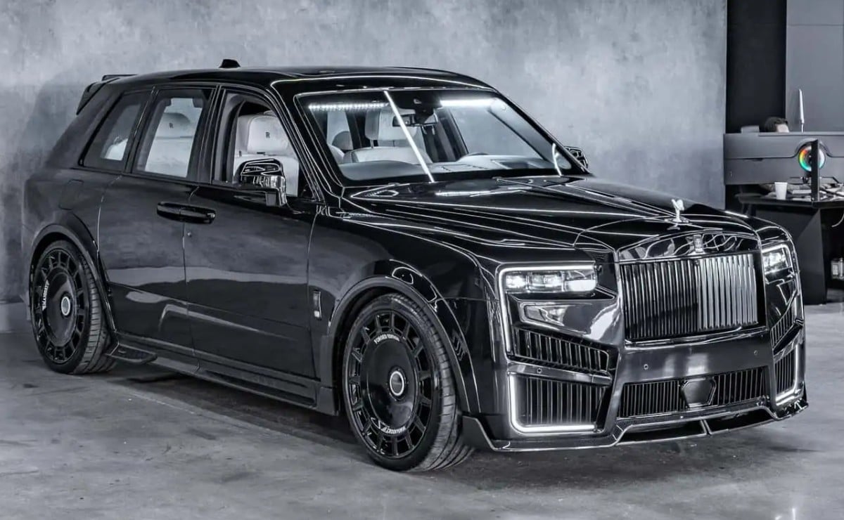 Mansory blindado: el Rolls-Royce Cullinan a prueba de balas debutó en Estados Unidos