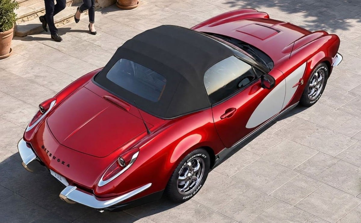 mazda mx 5 disfrazado de corvette de los