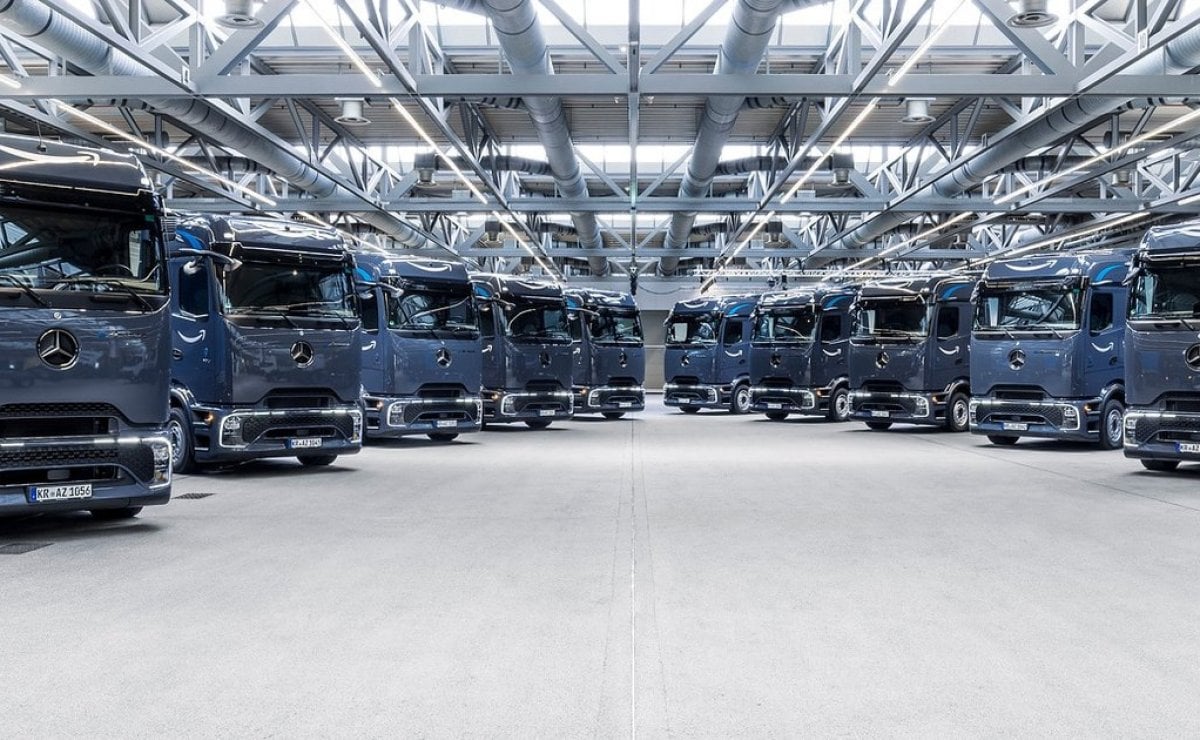 Amazon recibirá más de 50 camiones eléctricos Mercedes-Benz eActros 600 1 Amazon recibirá más de 50 Mercedes-Benz