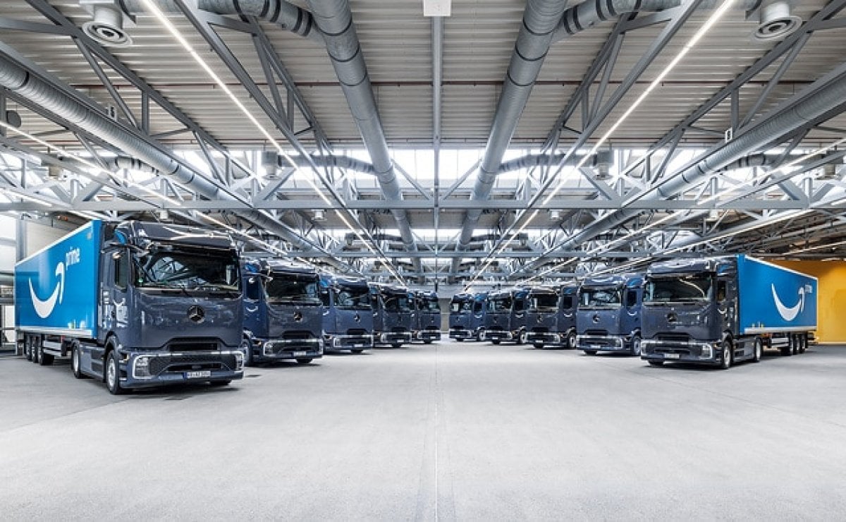 Amazon recibirá más de 50 camiones eléctricos Mercedes-Benz eActros 600 2 mercedes benz eactros 600 electric2